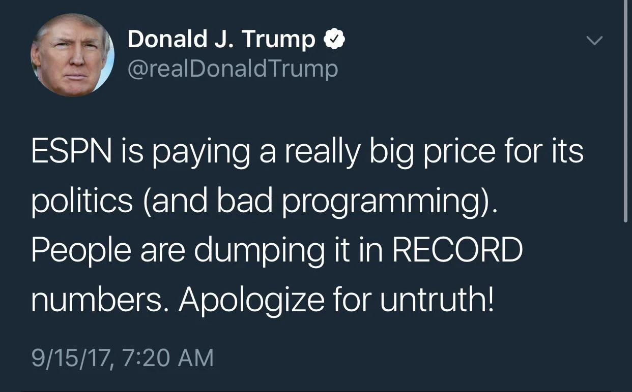  45's Tweet