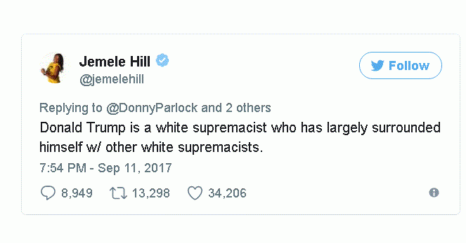  Jemele Hill's Tweet