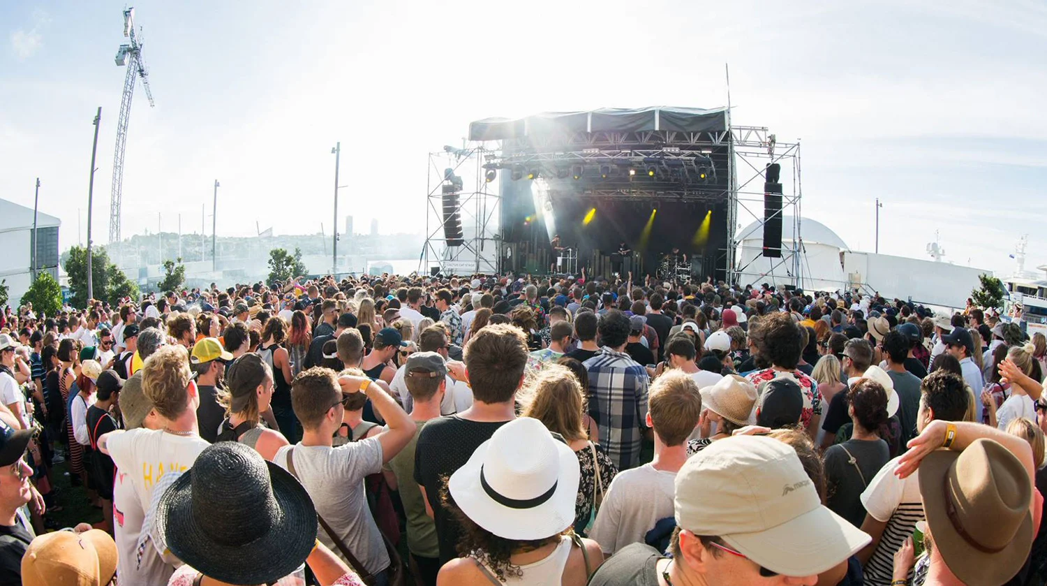Laneways 2016 Cactus Cat Stage