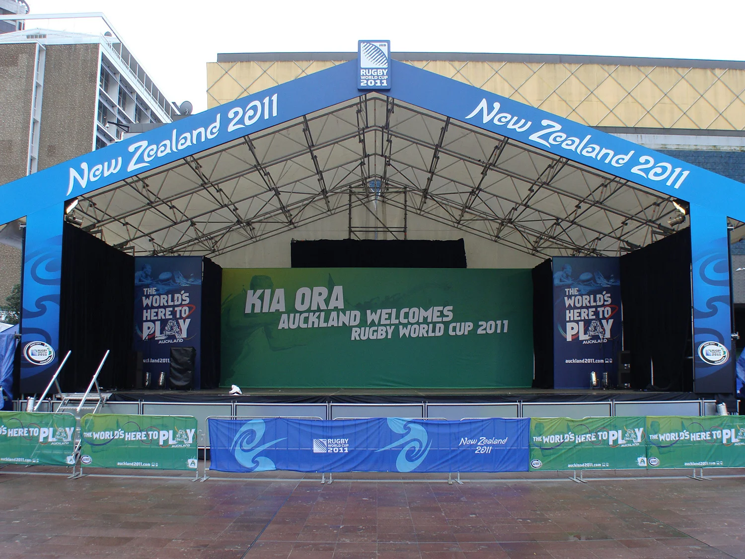 Rugby World Cup 2011 Team Welcoming