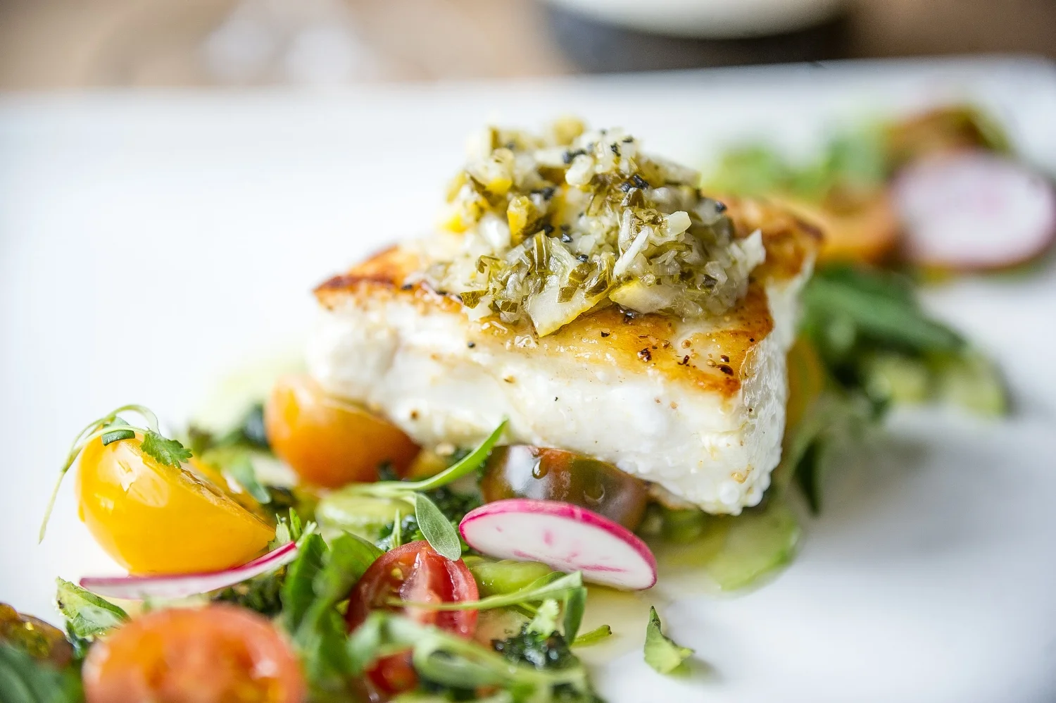Pan Roasted Halibut