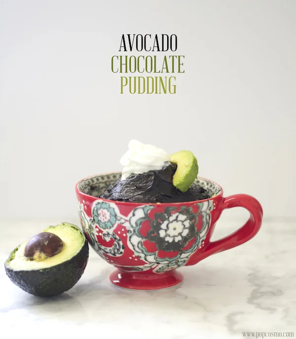 raw chocolate pudding | popcosmo.com
