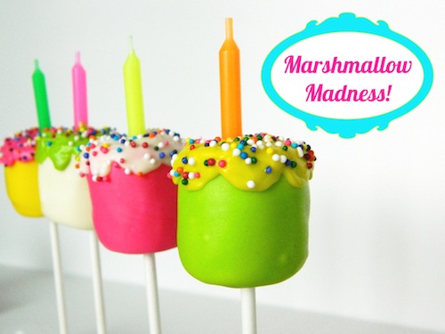 Marshmallow pops