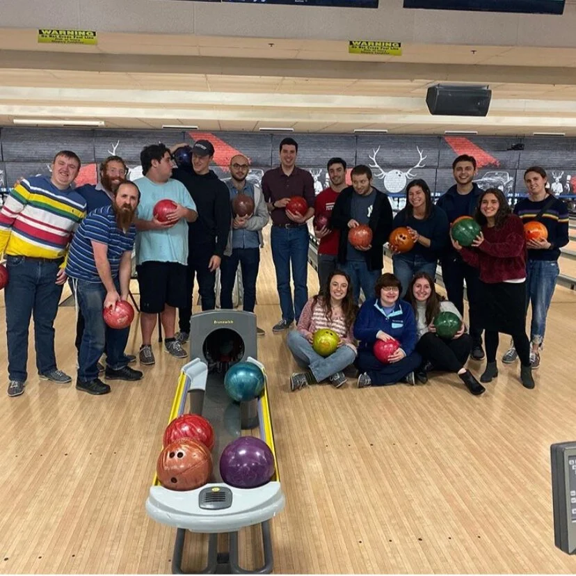 On Sunday I went bowling with a group here called Friendship Circle. It’s essentially a program for volunteers and young adults with special needs to bowl together and have a great time. This was our first meeting and I had the best time. Not to mention I get HYPE about bowling.