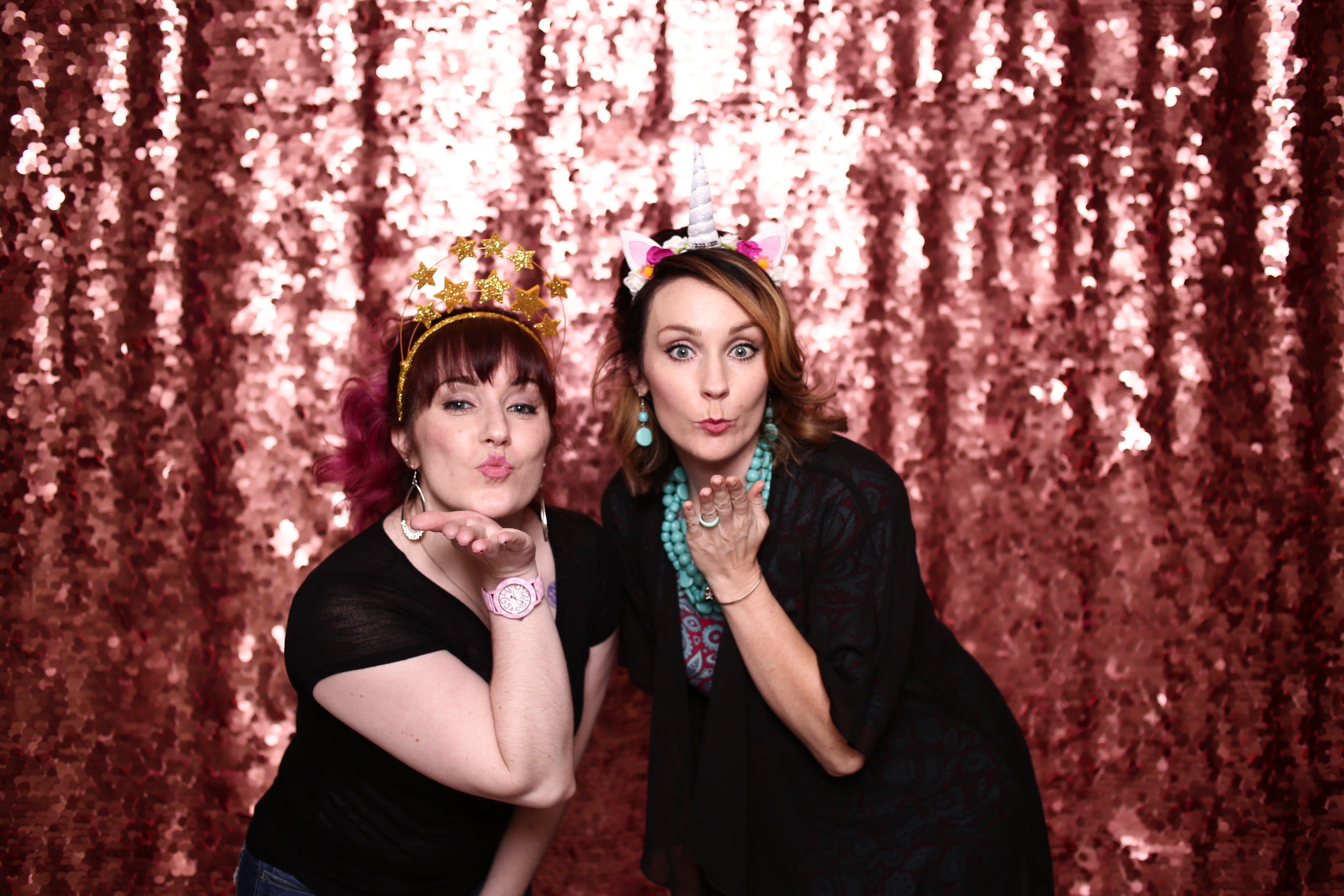 Wyoming Studio Photobooth Cheyenne Laramie Photobooth Rental Photo booth wedding party event colorado fort collins best pretty rose gold backdrop sequin large pink2.jpg