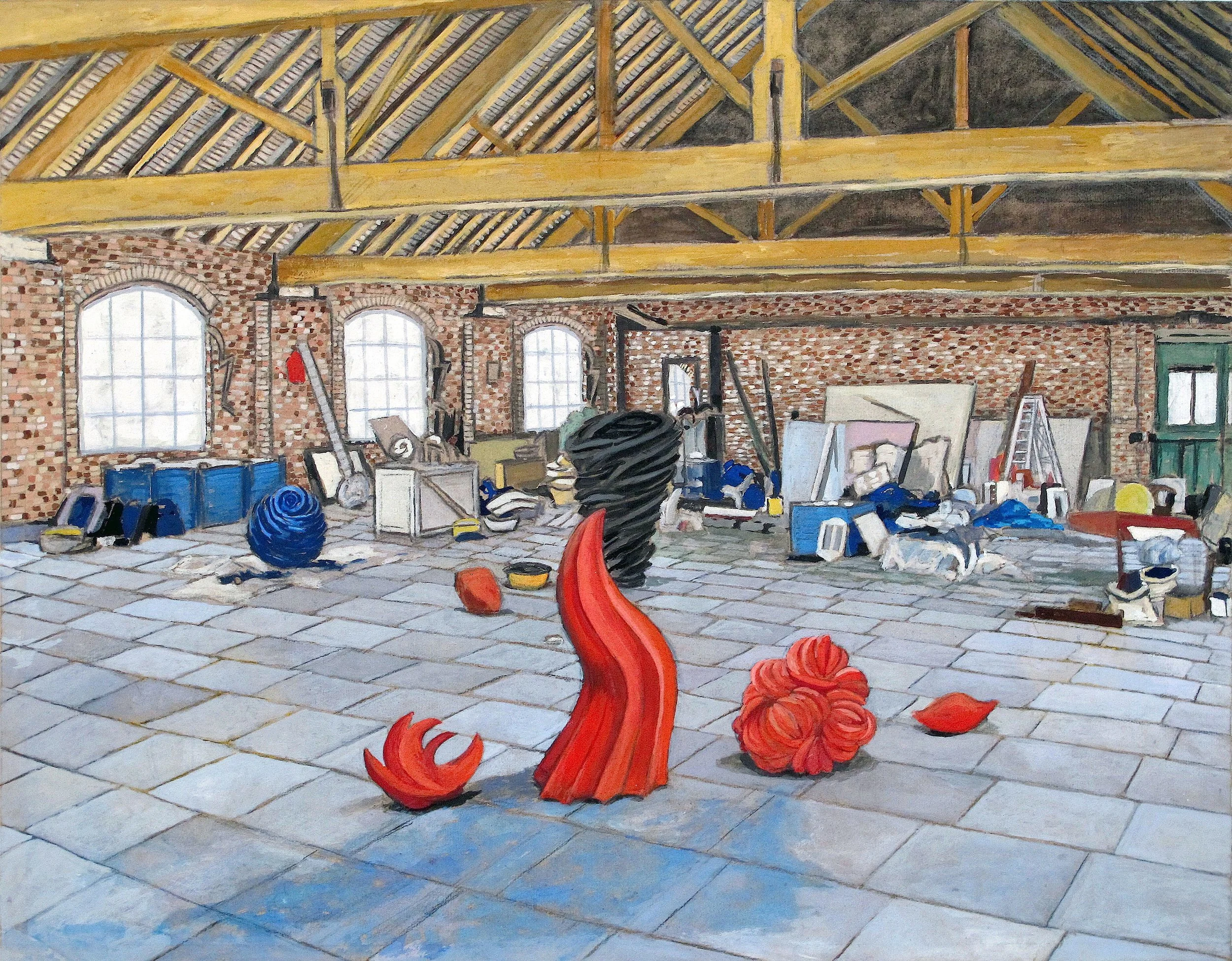 Anish Kapoor’s Studio (London, 1979)