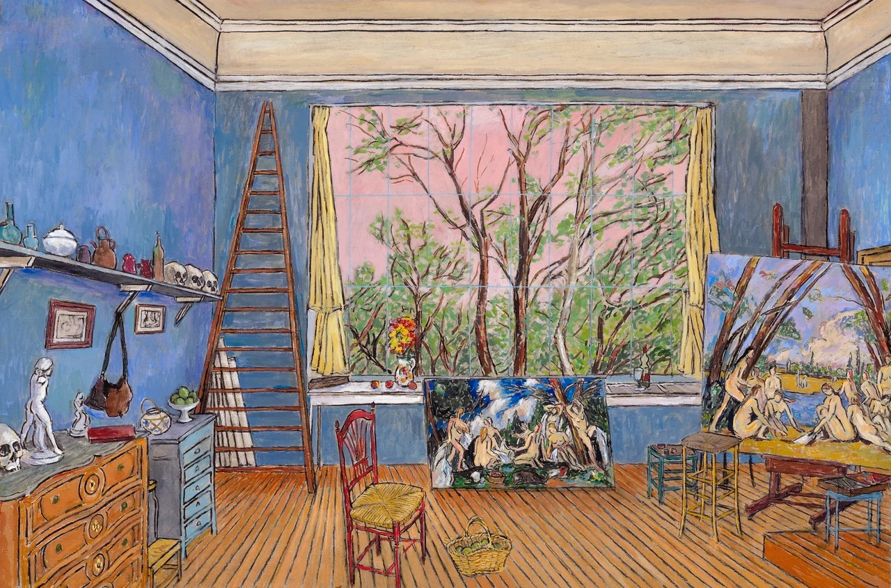 Cezanne's Studio (Aix-en-Provence, 1902)