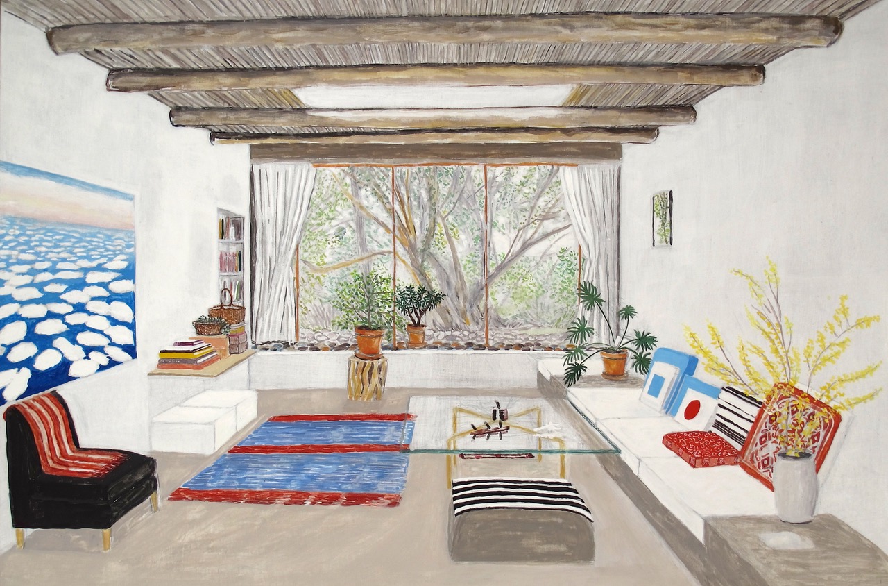 Georgia O'Keefe's Home (Abiquiu/New Mexico, 1965)