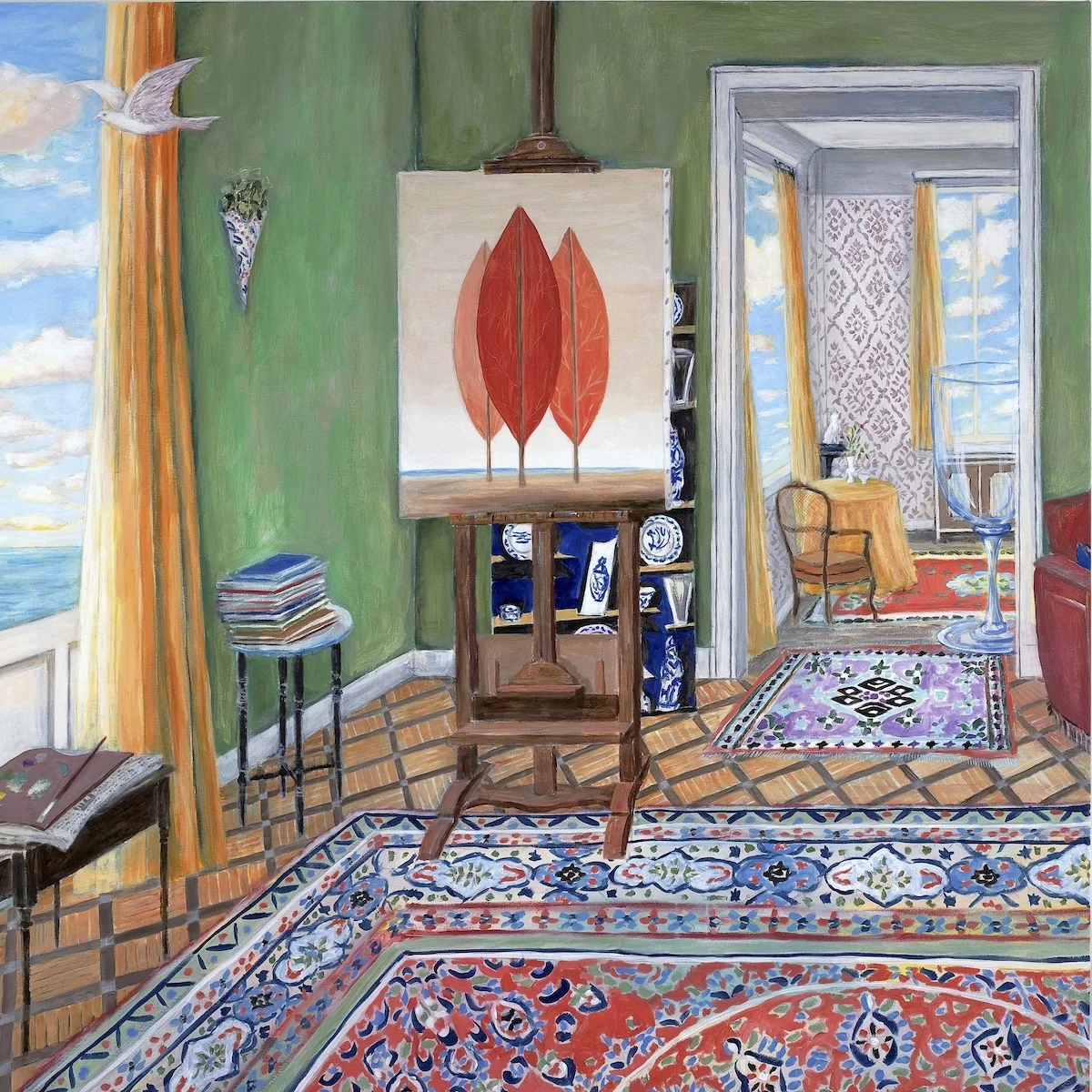 Magritte's Studio (Brussels, 1963)