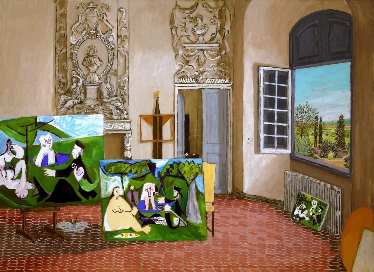 Picasso's Studio (Vauvenargues, 1960)