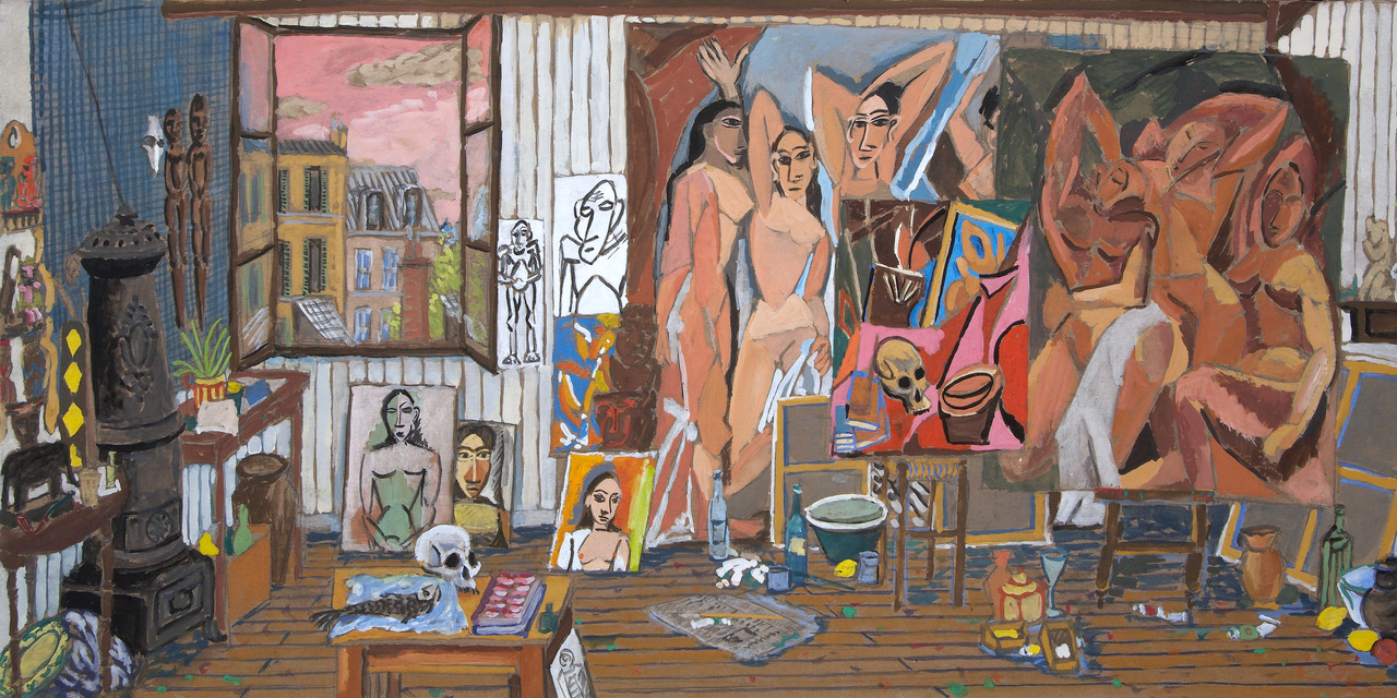 Picasso's Studio (Bateau Lavoir, 1908)