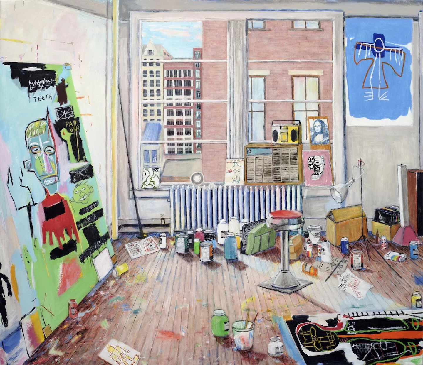Basquiat's Studio lll