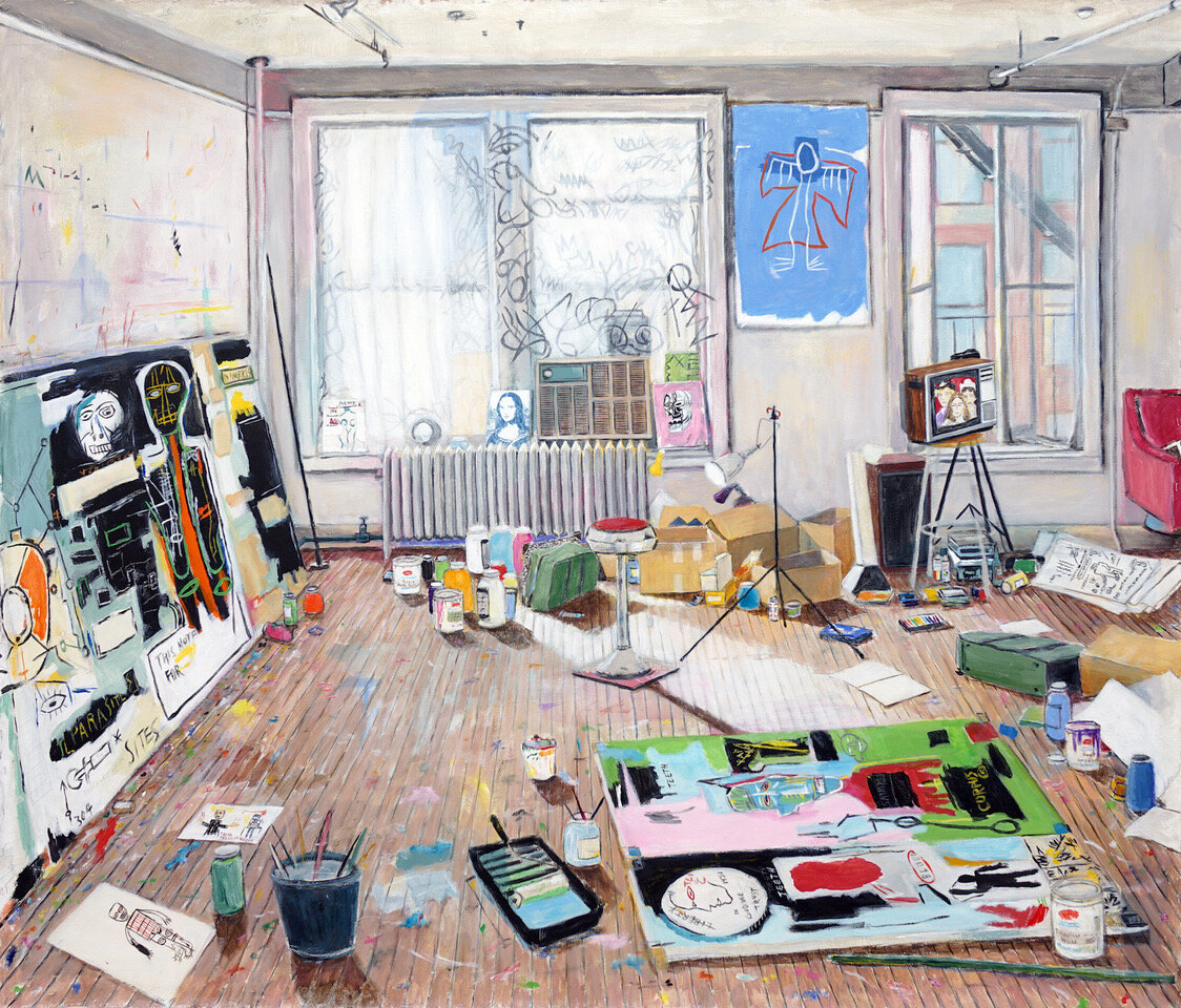  Basquiat's Studio, 2016                                                                                  (PRINTS are in SHOP top right)  