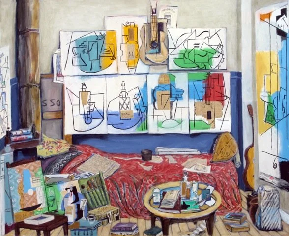 Picasso's Studio (Blvd Raspail, 1912)