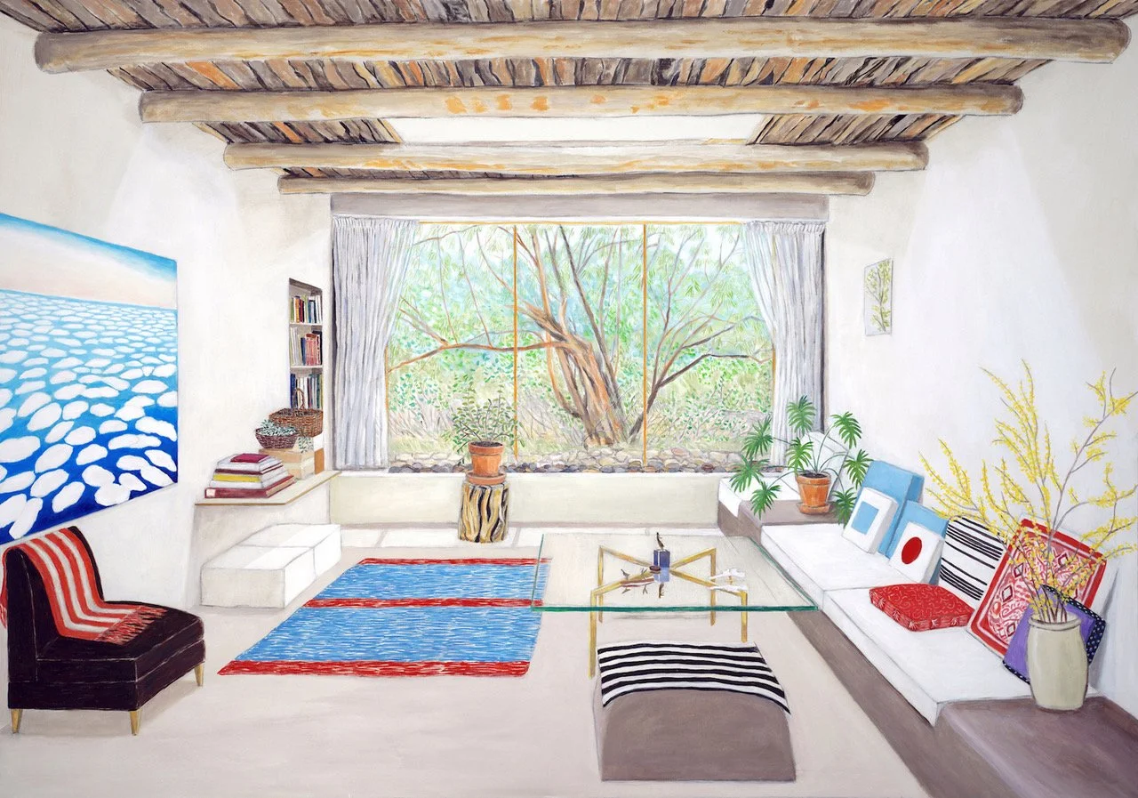 Georgia O’Keeffe’s Home (Abiquiu/New Mexico, 1965)