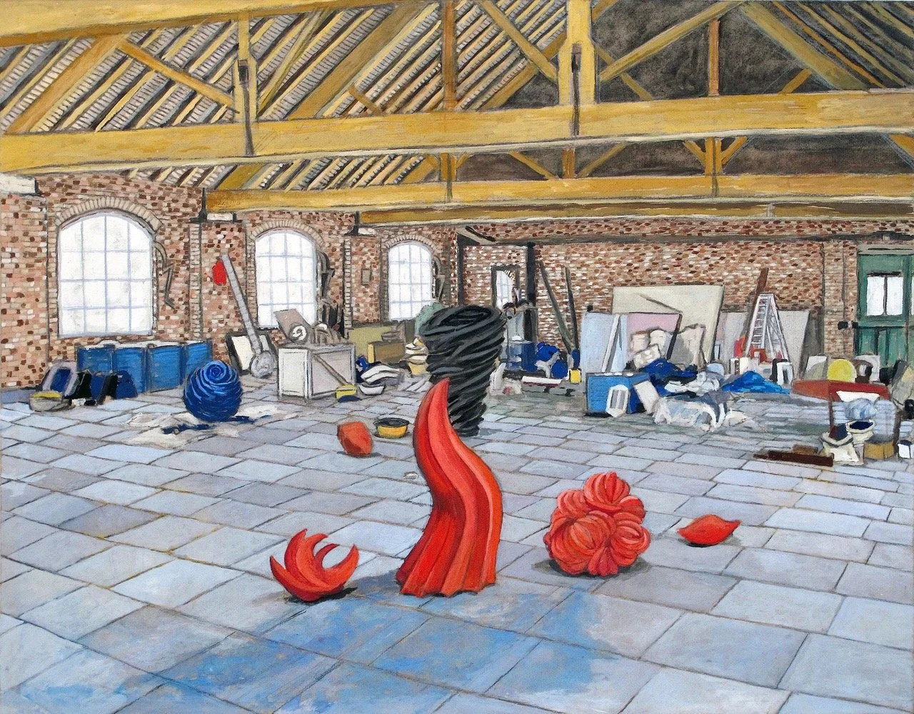 Anish Kapoor's Studio (London, 1979)