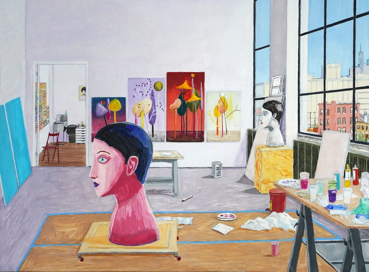 Nicolas Party's Studio (NYC, 2019)