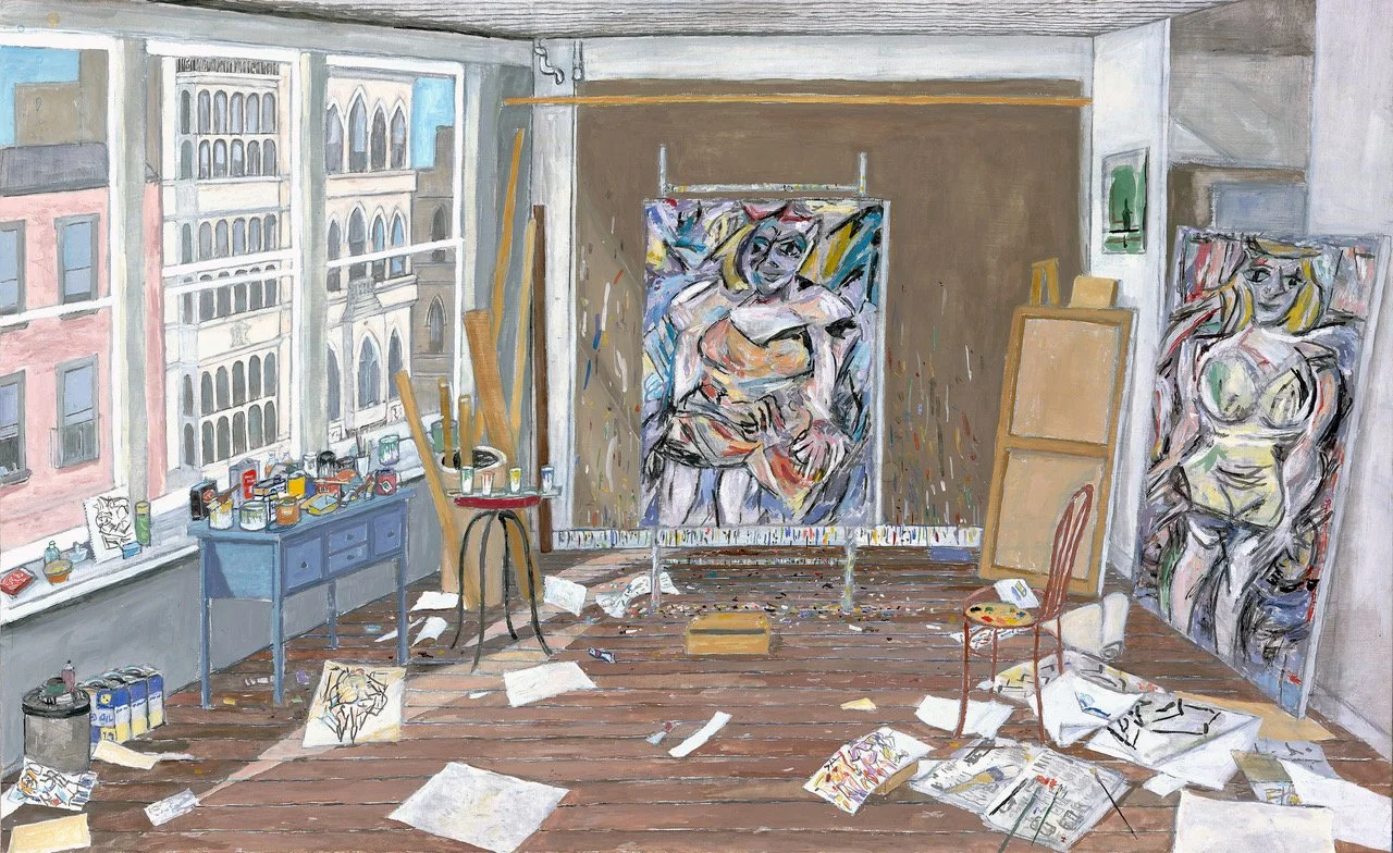 De Kooning's Studio (NYC, 1952)