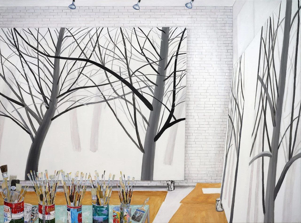 Alex Katz's Studio (NYC, 1996)