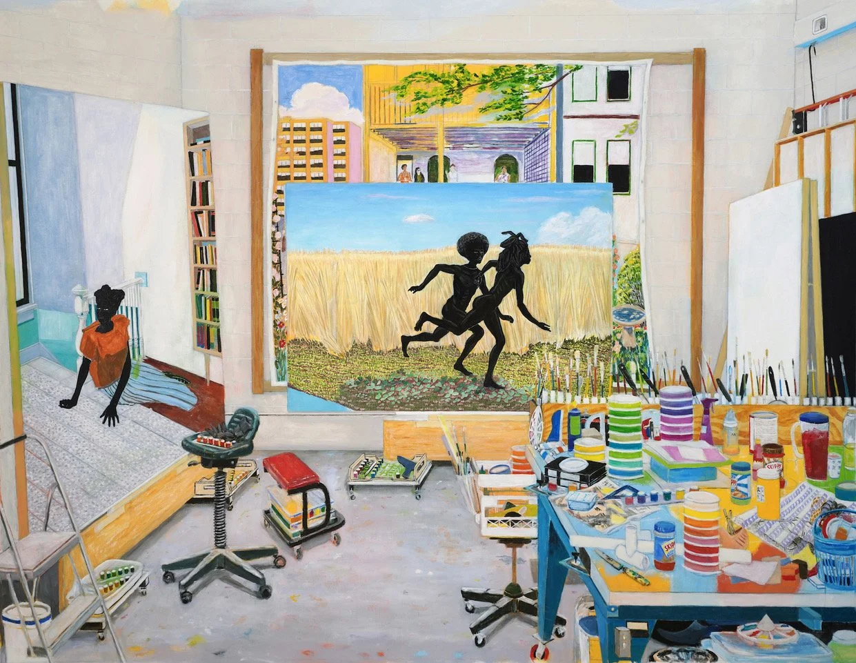 Kerry James Marshall's Studio (Chicago, 2003)