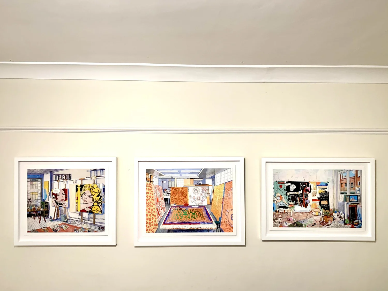 Damian Elwes-Kusama's Studio