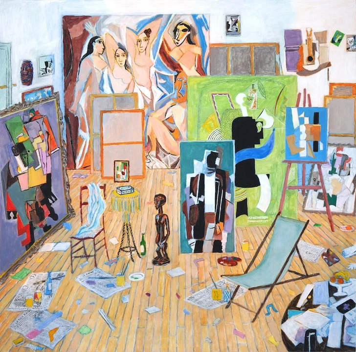 Picasso’s Studio (Rue Schoelcher, 1914)