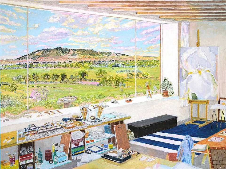 Georgia O’Keeffe’s Studio (New Mexico, 1957) 
