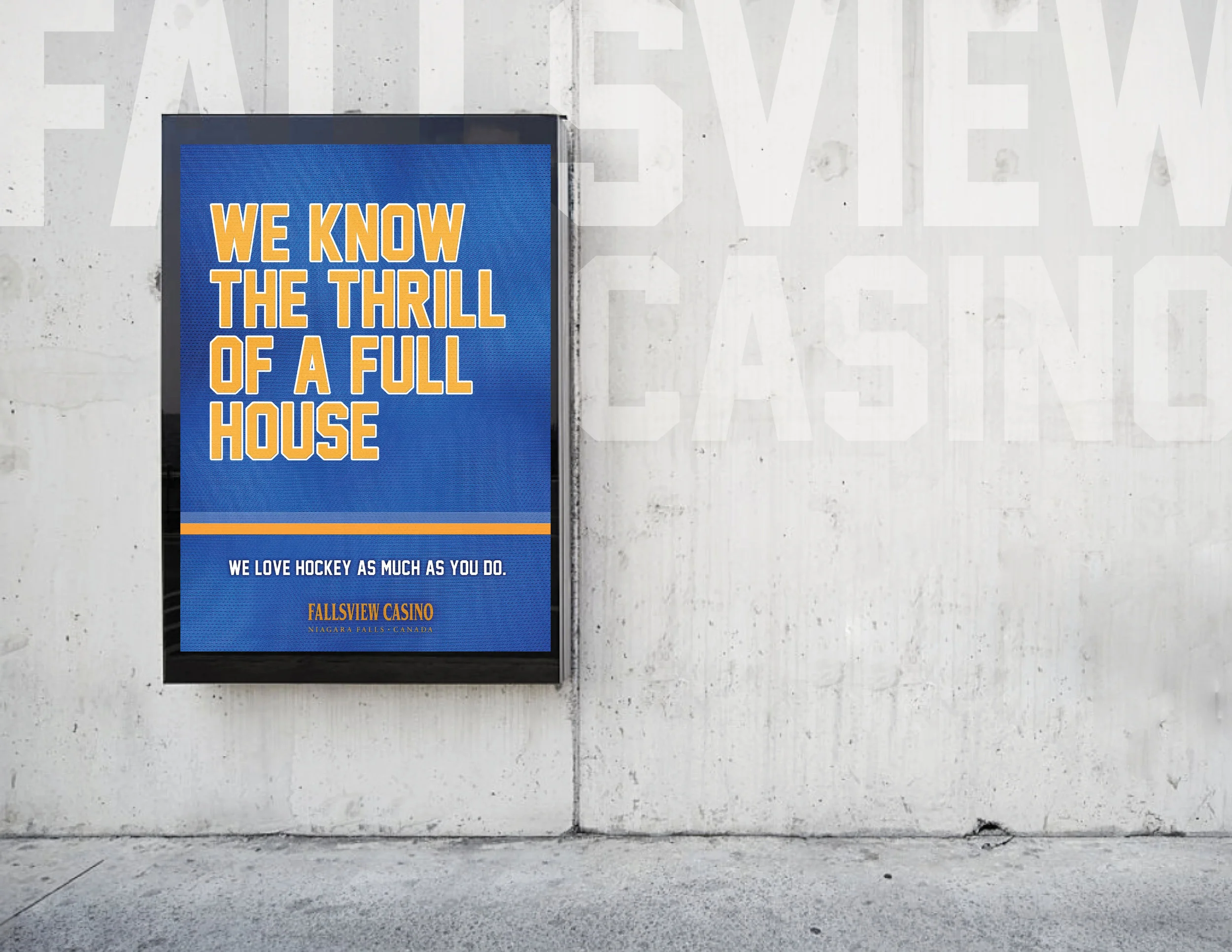 OOH Fallsview Casino Promotion