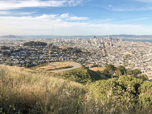 Got out for an #afternoonrun in #sanfrancisco today. Made it to #twinpeakssf.

#todaywasagoodday