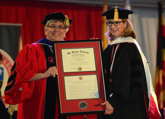 Christine Spadafor Awarded Honorary Doctor of Humane Letters Degree —  Christine Spadafor