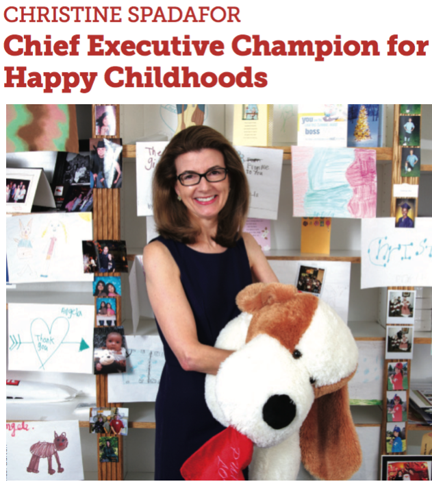 CEO Christine Spadafor was featured in this article about the turnaround at St. Jude's Ranch for Children.