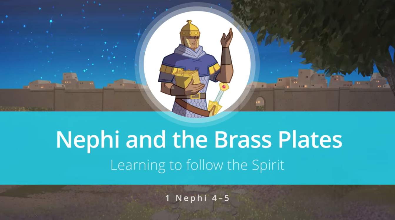 Nephi and the Brass Plates