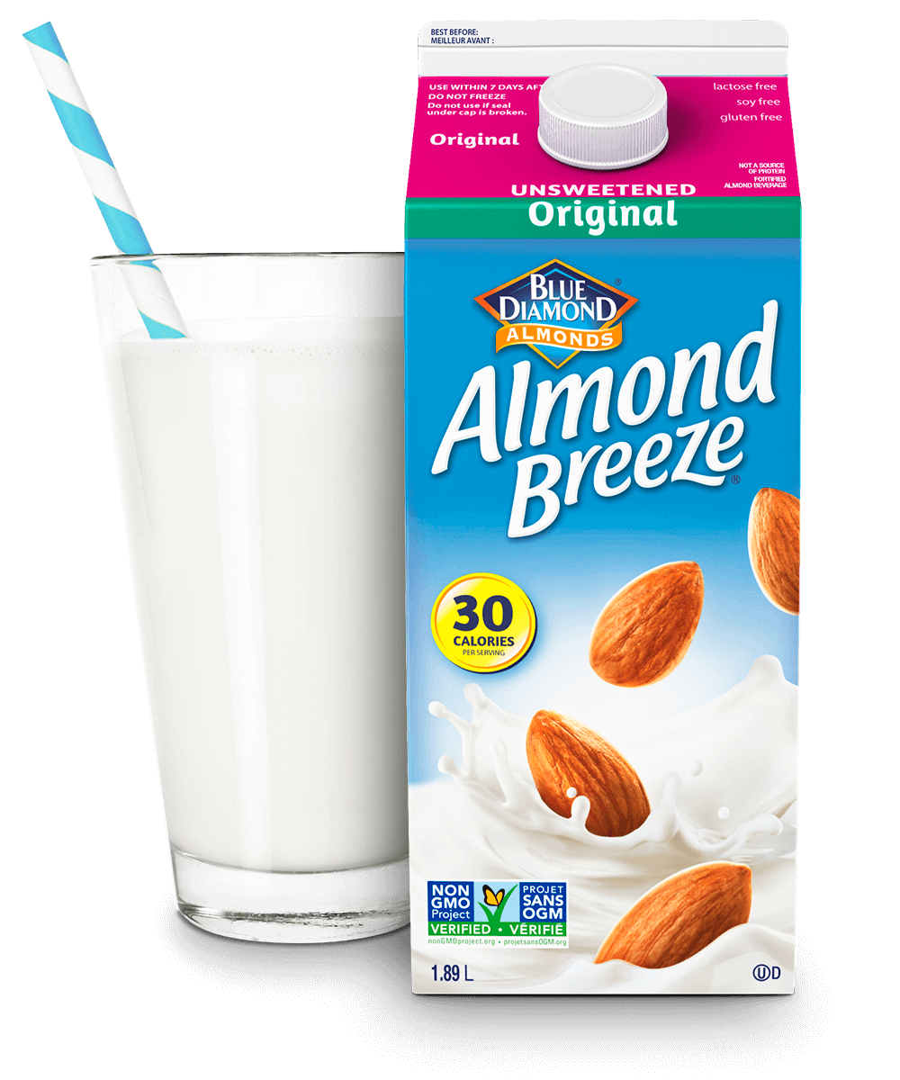 Almond Breeze original unsweetened — Milk Man Distributors Ltd.