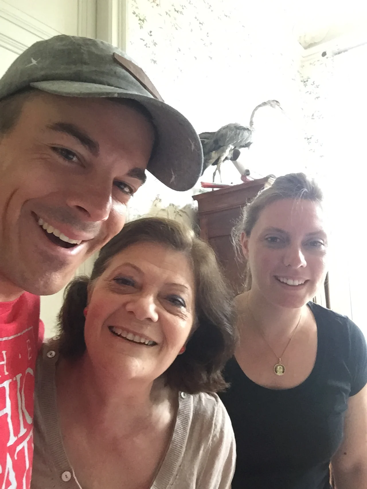 Me, Isabelle, and Sophie. Sophie is studying to be a dentist. Good luck Sophie! 