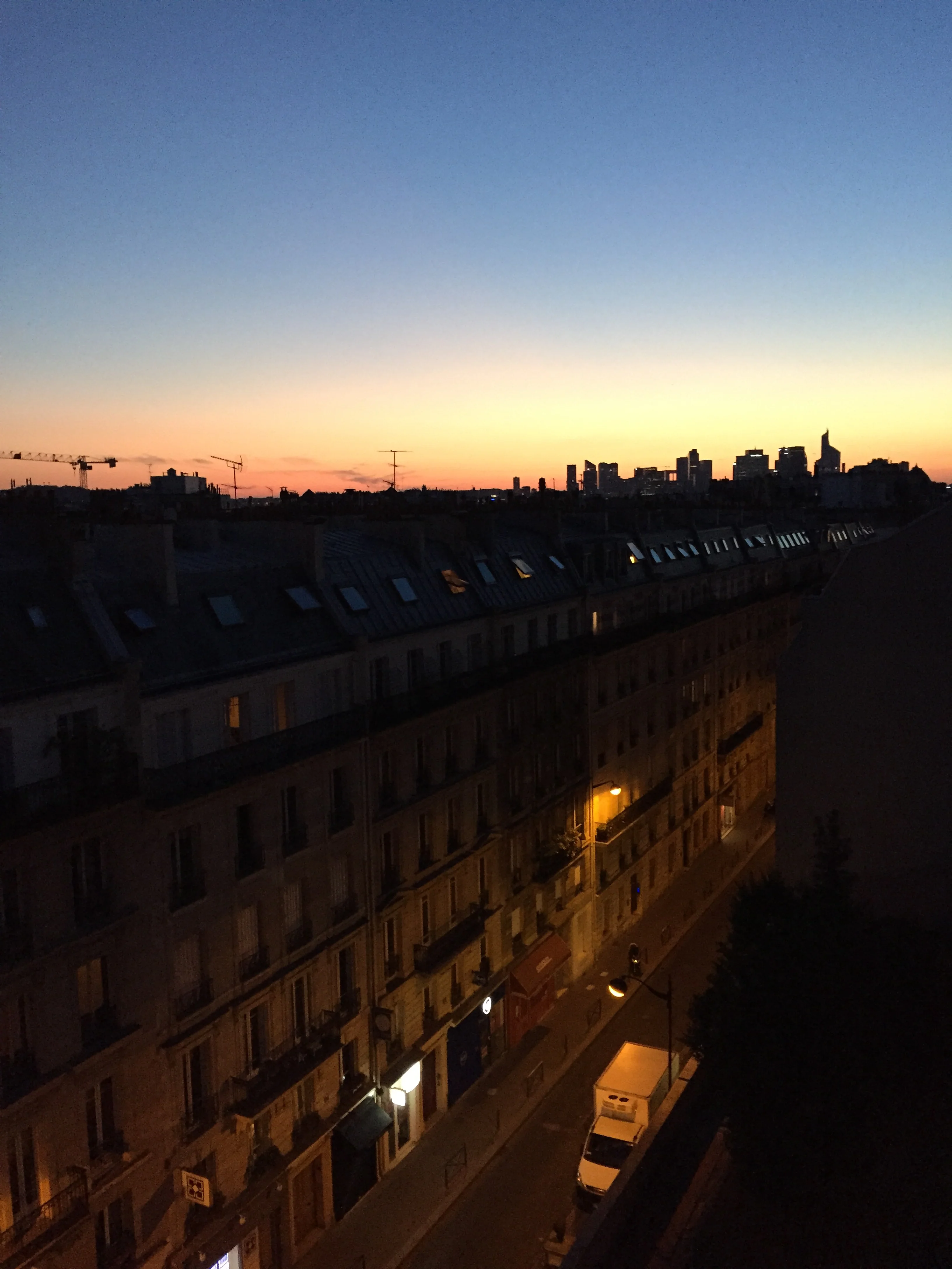 The view from my AirBNB in 8th arrondissement. 