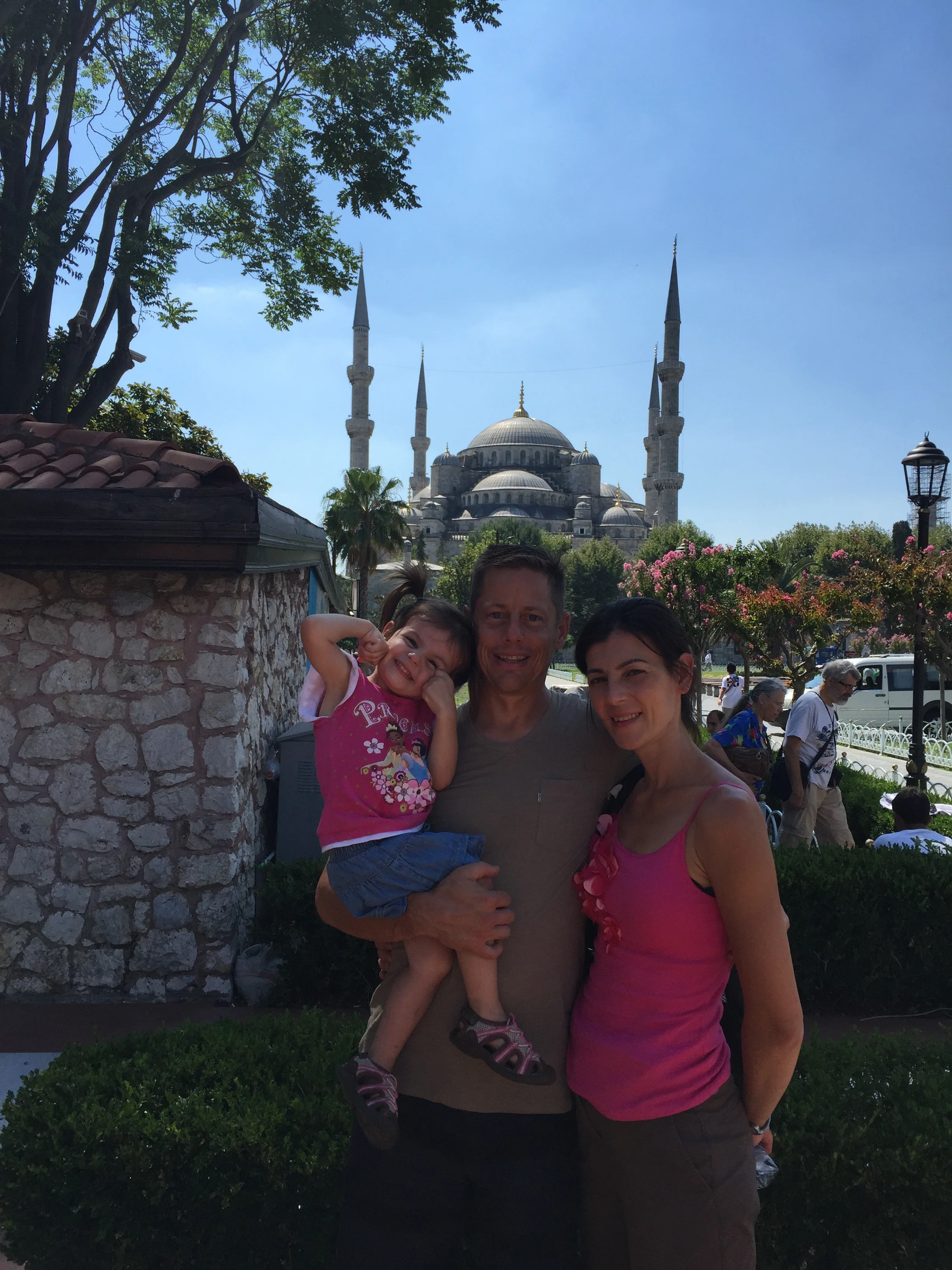 The blue mosque, I think?
