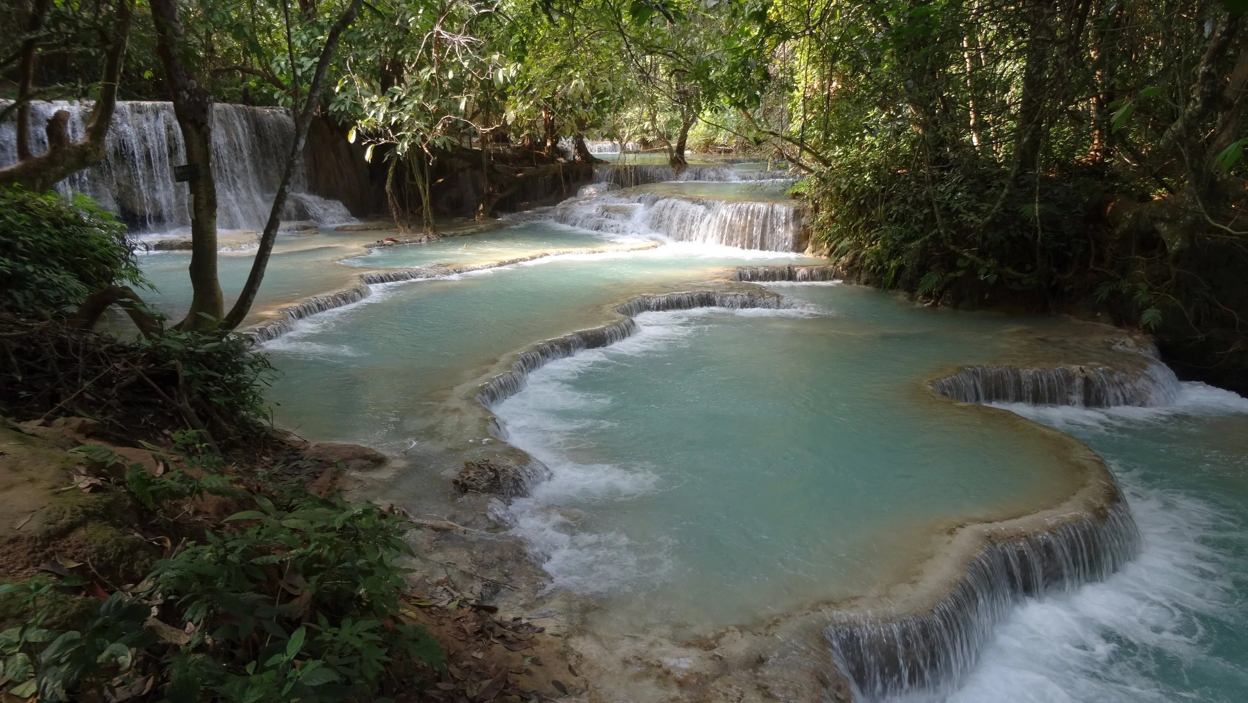 Kuangsi Waterfall - Luang Prabang