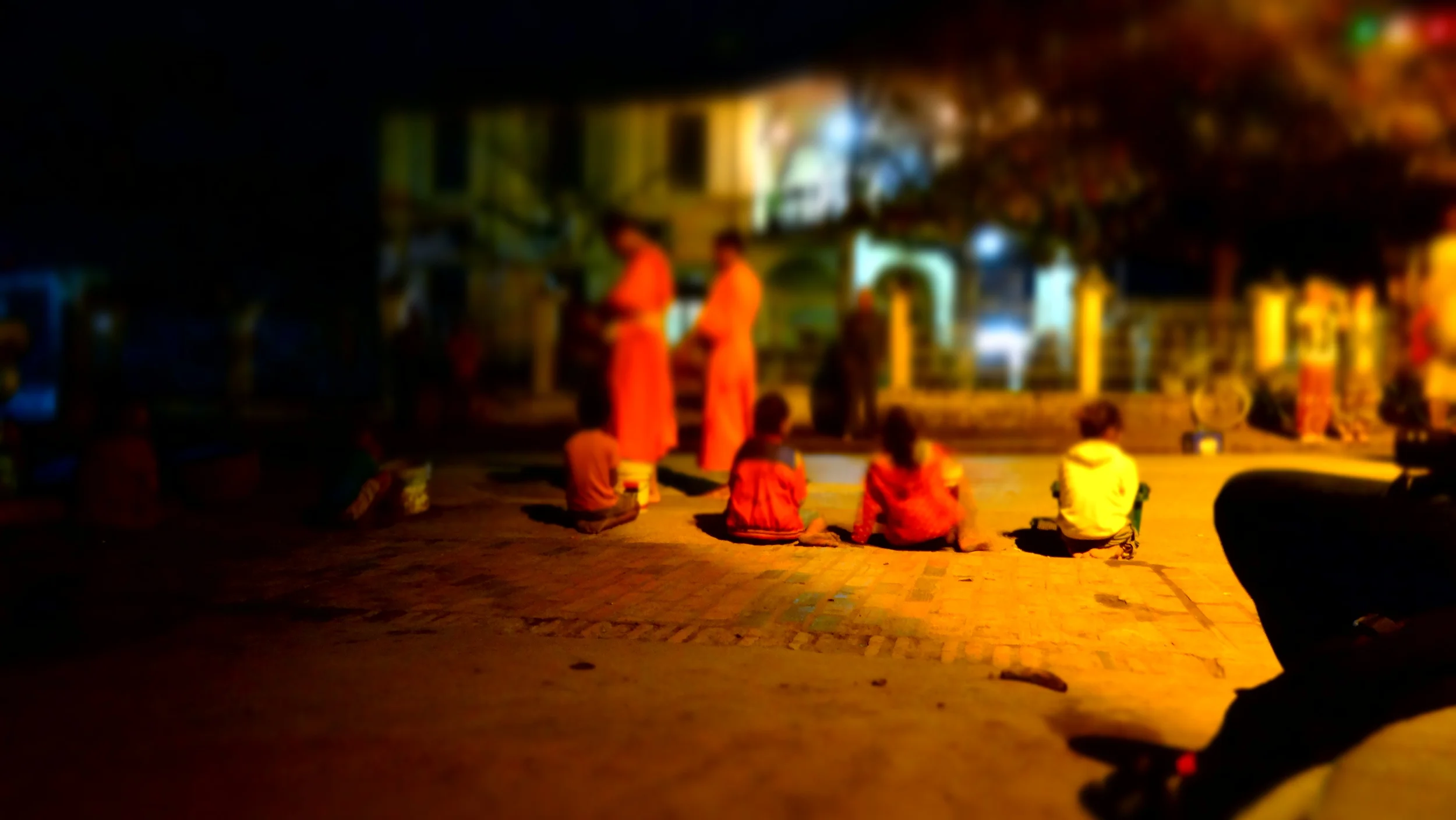Morning Alms Giving - Luang Prabang