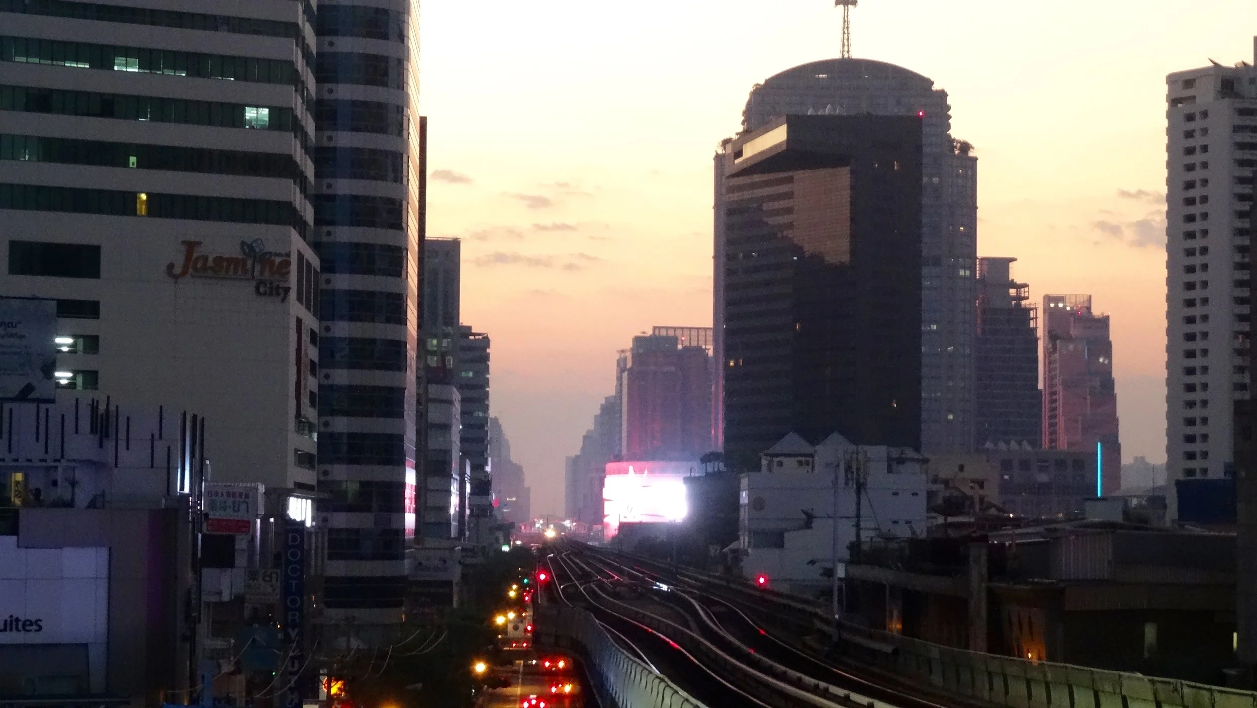 View from the Sky Train - Bangkok