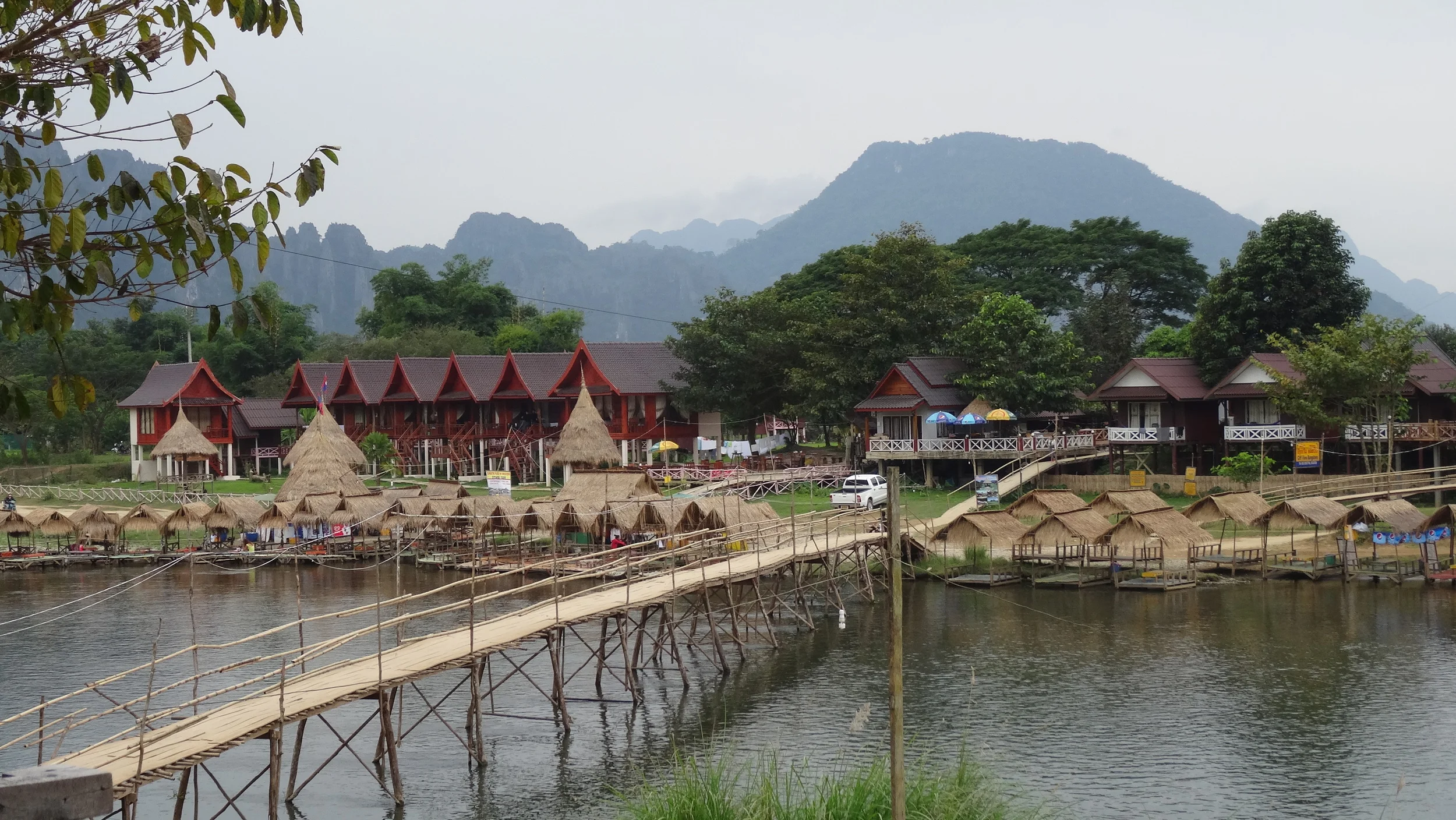 Our little place in Vang Vieng, Laos.