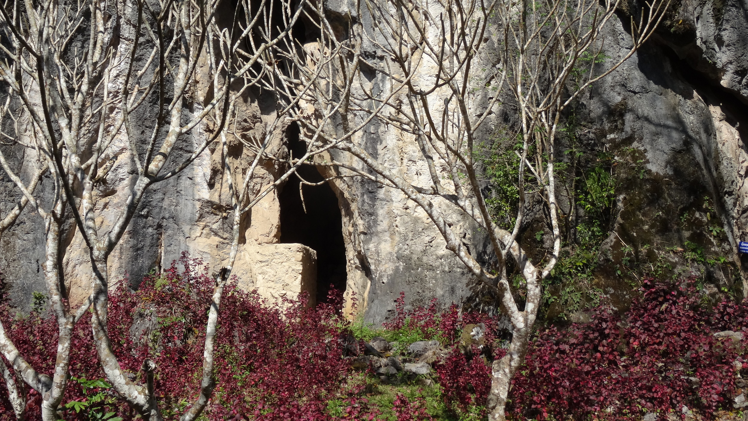 Bomb shelter used by locals in the Xiangkhouang province from 1964-1973. 