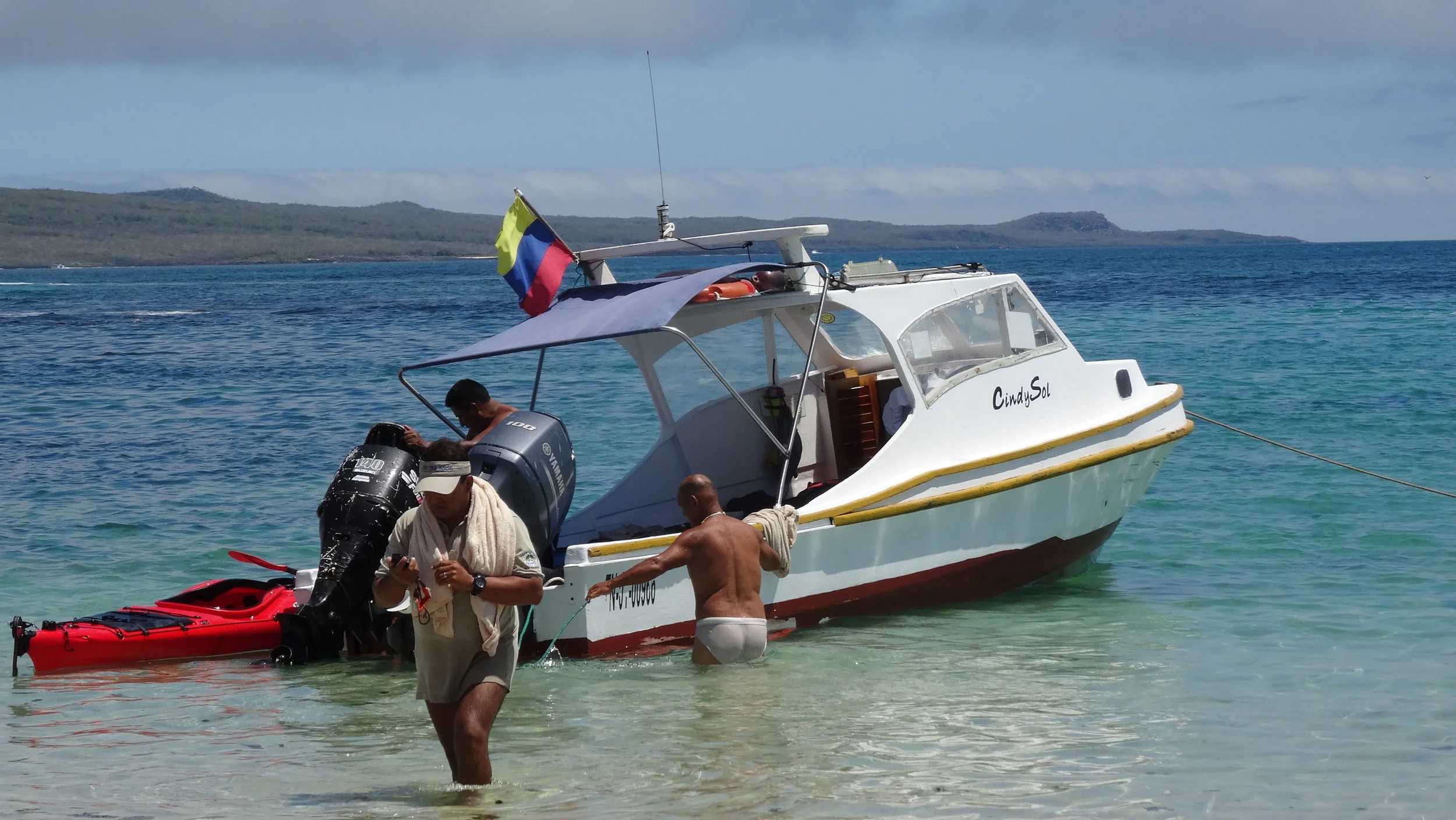 El Capitán: Somewhere off the coast of San Cristóbal Island (Galápagos Islands)