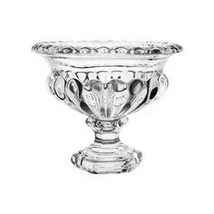 Crystal Pedestal Bowl - Large $25 - Small $7