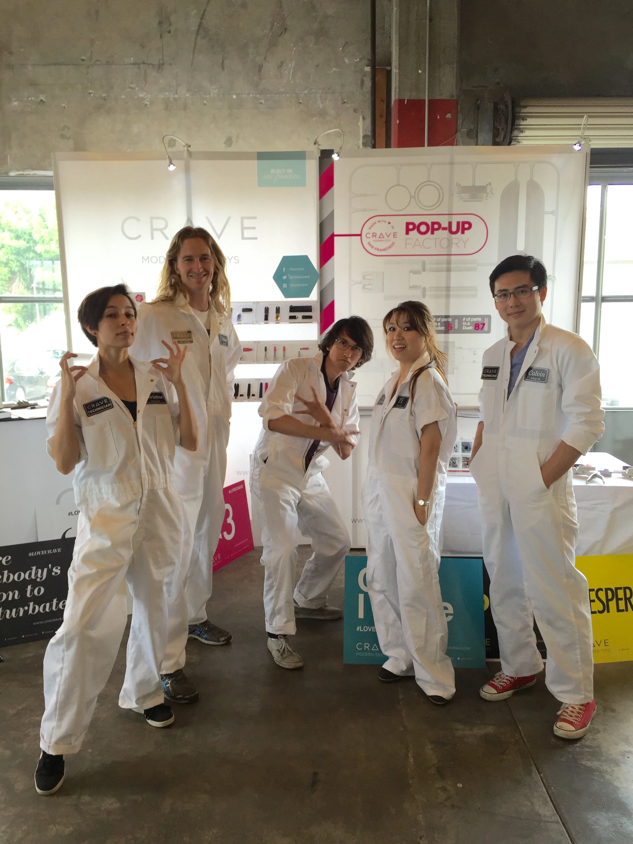 Crave's Build-A-Vibe Crew at Ramp It Up! Event