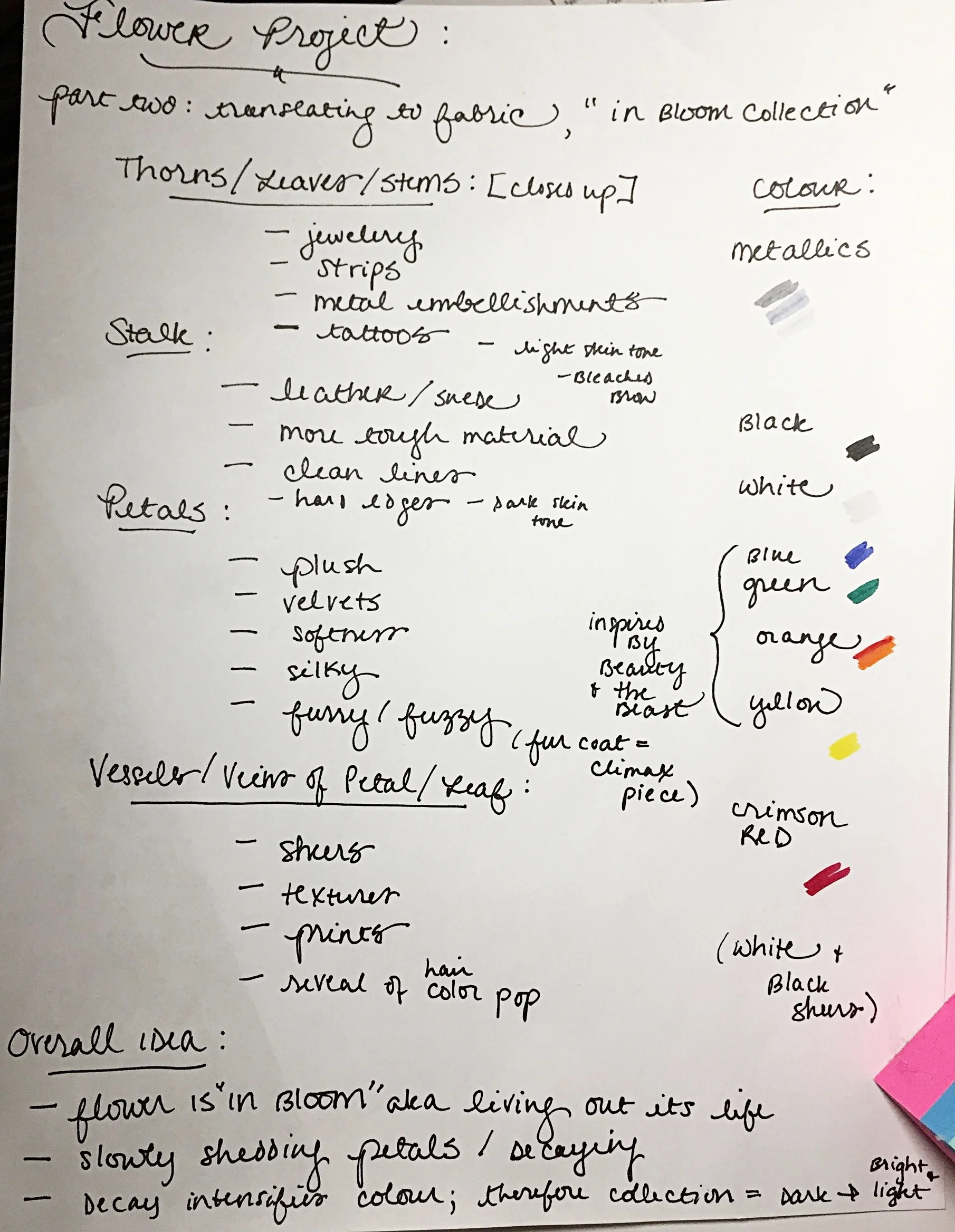 Rose Project: Processing Abstract to Concrete  