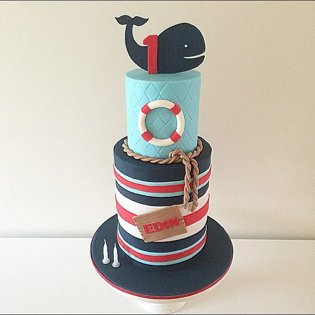 Nautical Birthday Cake
