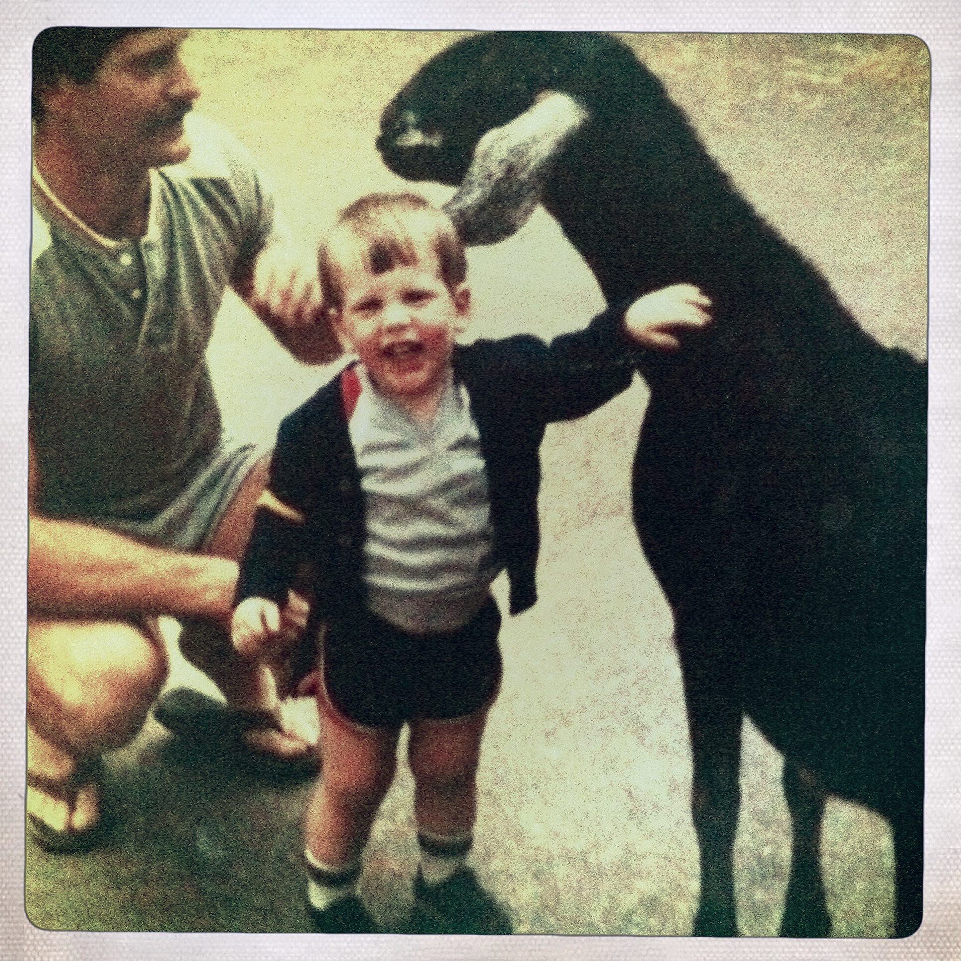 Dad and Michael circa 1982