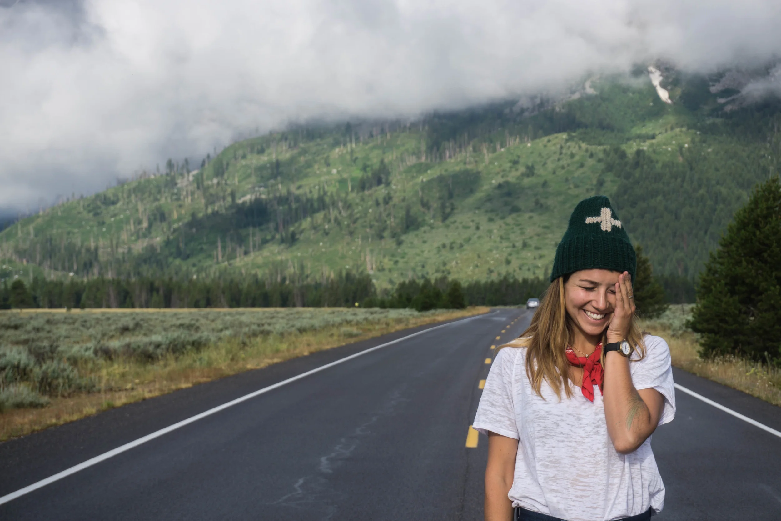Green + Knit Beanie