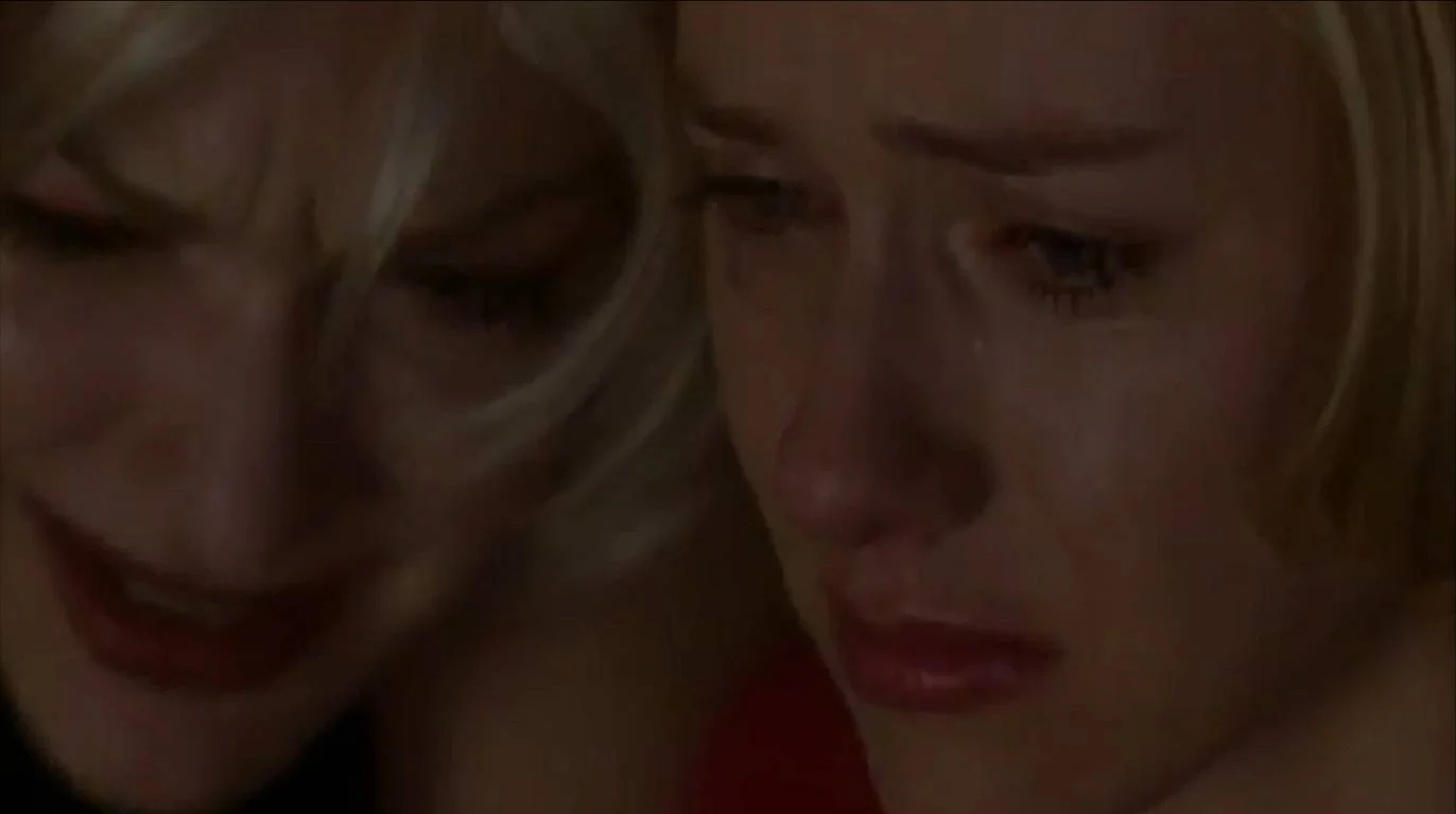 Rita and Betty’s merging identities in Club Silencio—the 8th House. Lynch’s Mulholland Drive seamlessly blends depictions of filmmaking with love, sex, death and the dissolution of the self.