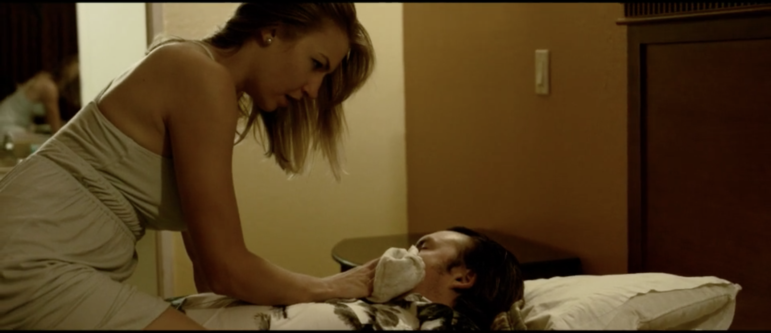 Galen, overpowered by an aggressive female in “Surprise!”